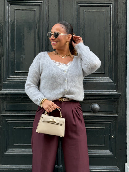 Love The Vibes Cardigan Grey