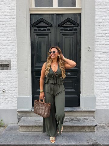 Vibing All Summer Khaki