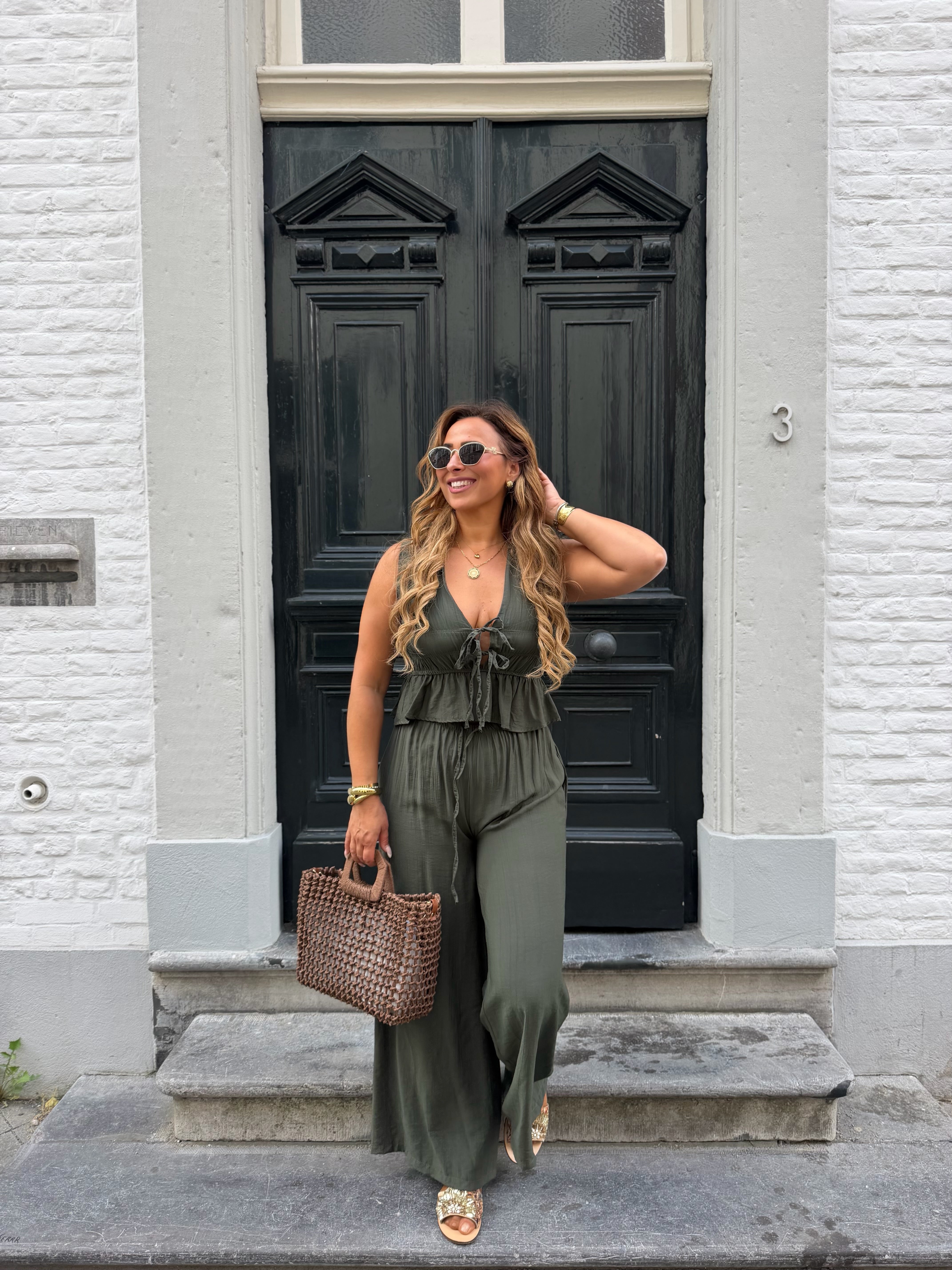 Vibing All Summer Khaki