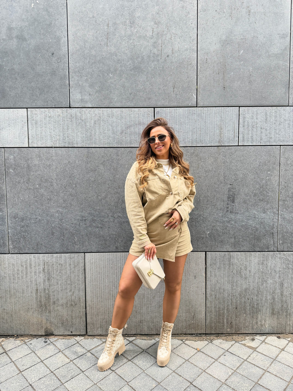 Danim Days Skortje Beige