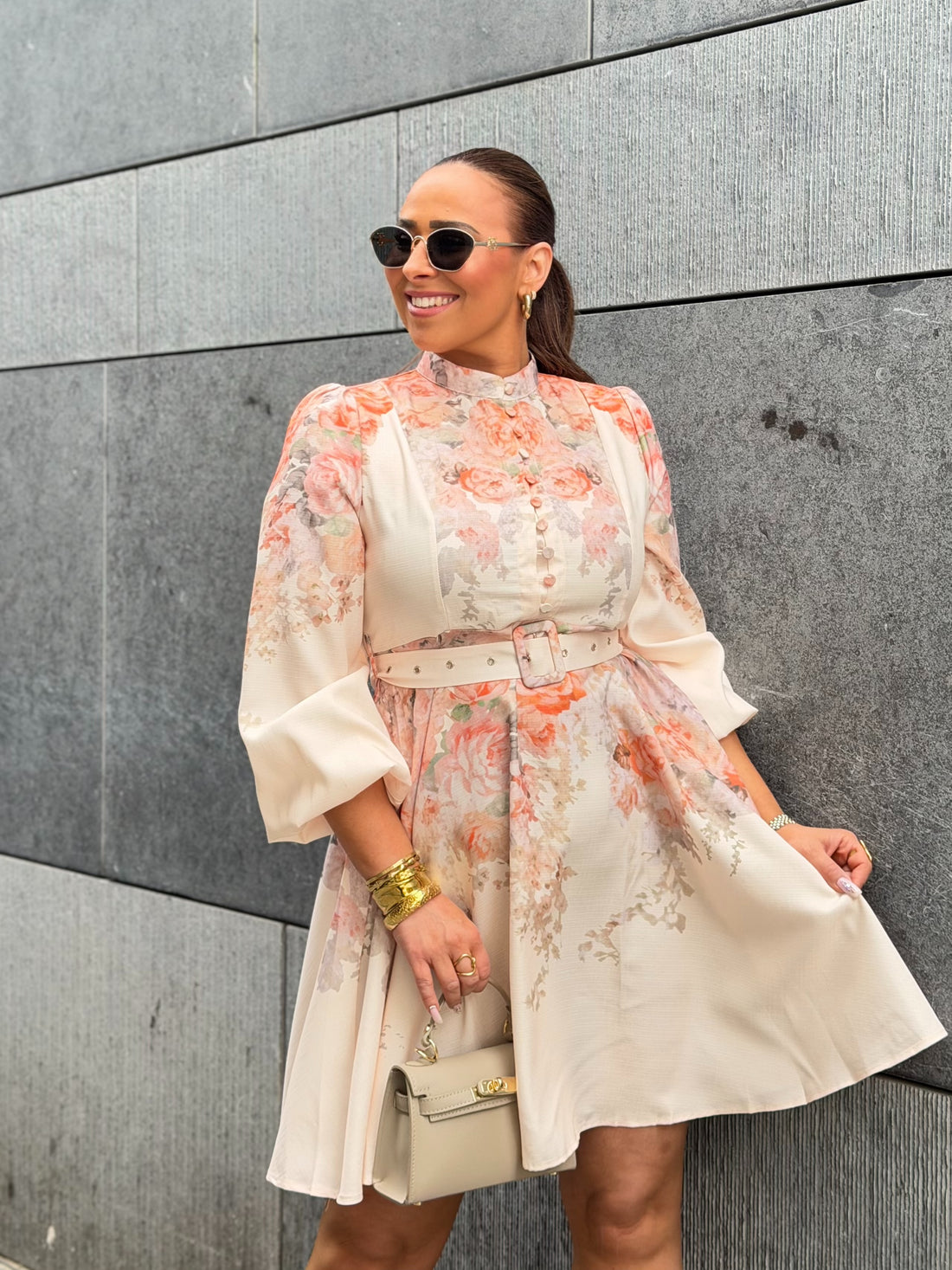 Loonly Lover Dress Orange