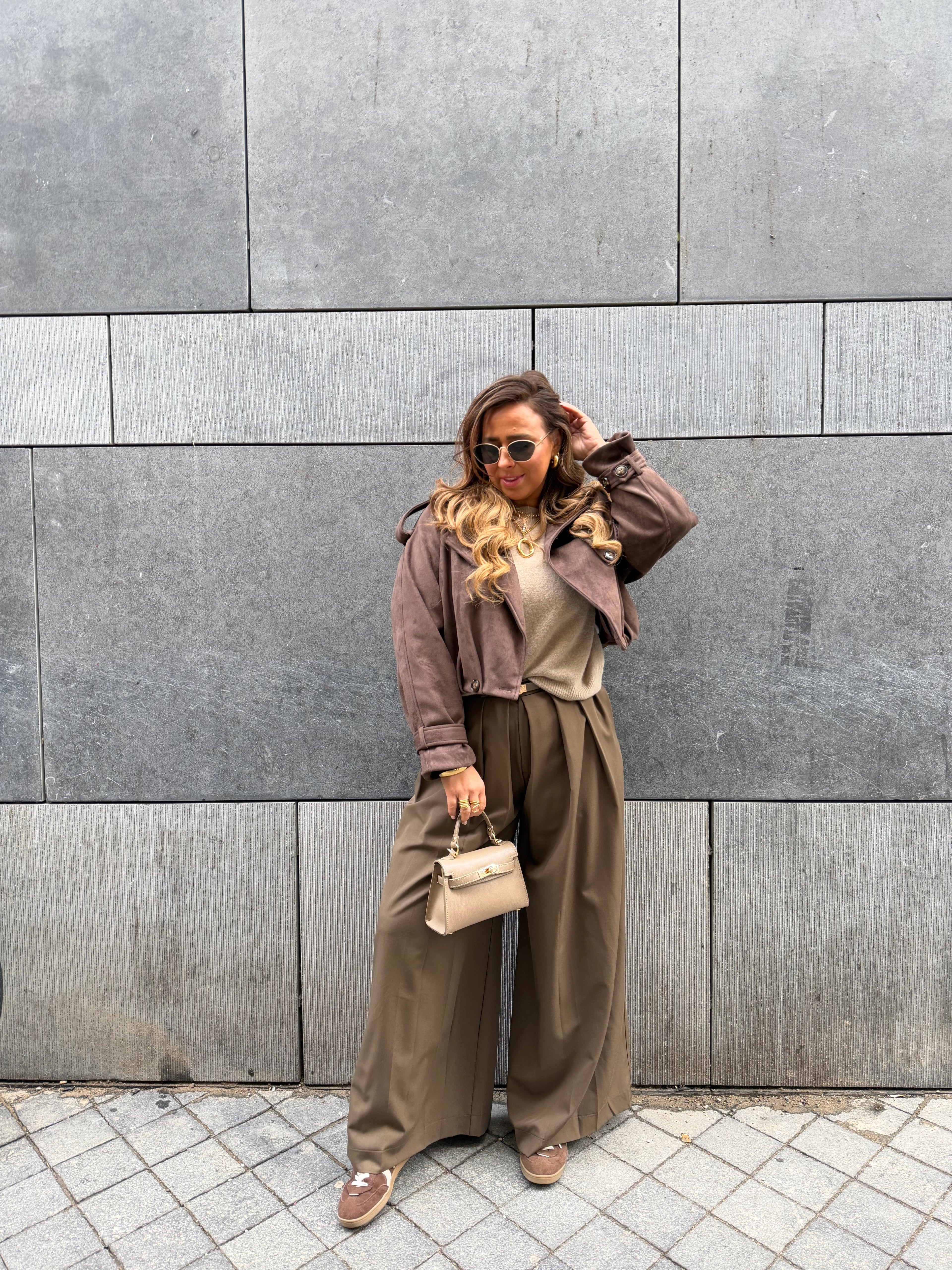 Shining Lover Pantalon Brown