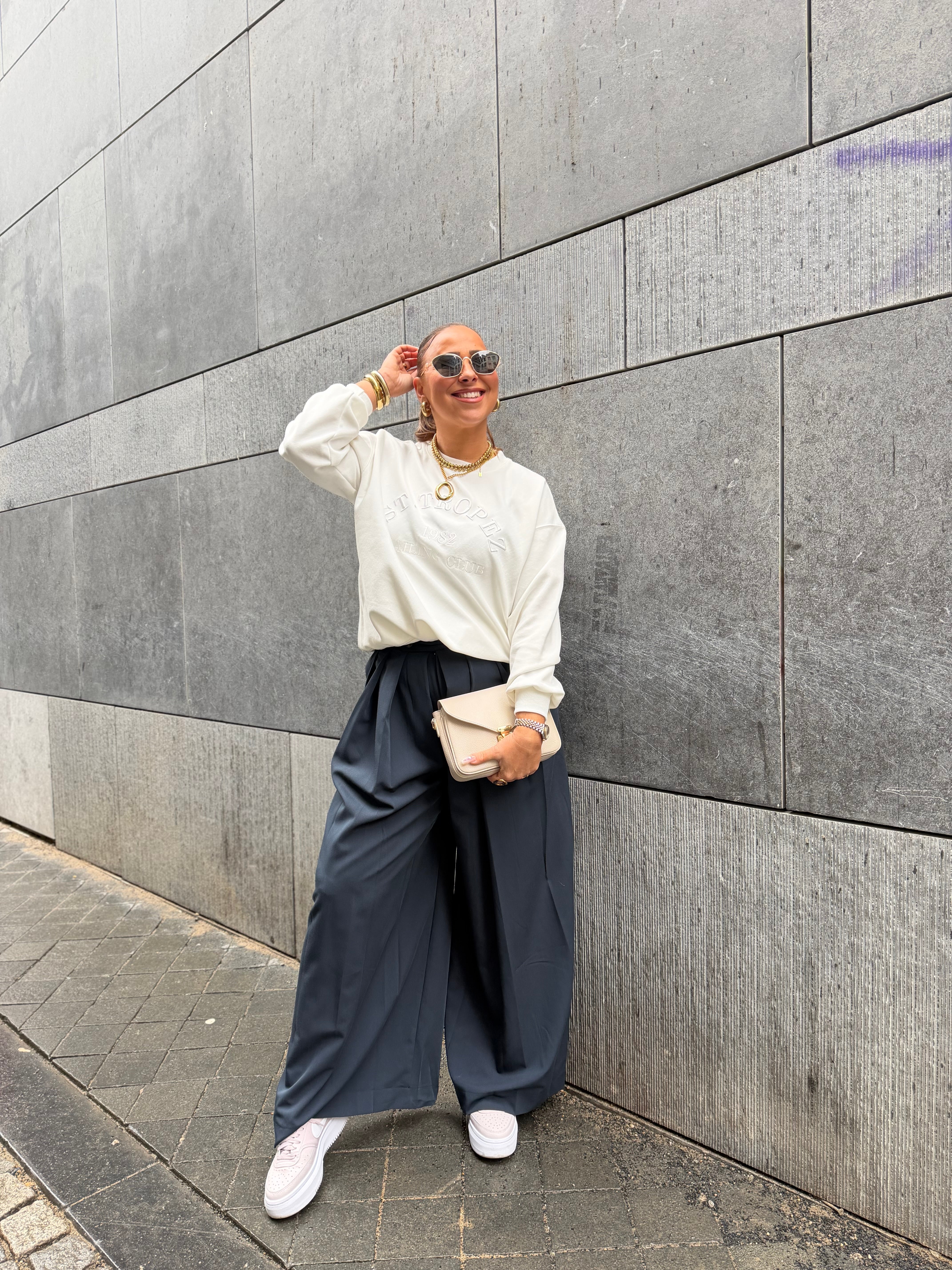 Shining Lover Pantalon Marine Blue