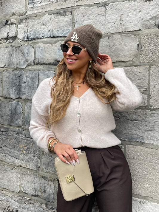 Love The Vibes Cardigan Pearl - MyBajka