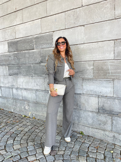 Lovely Winter Khaki Pantalon