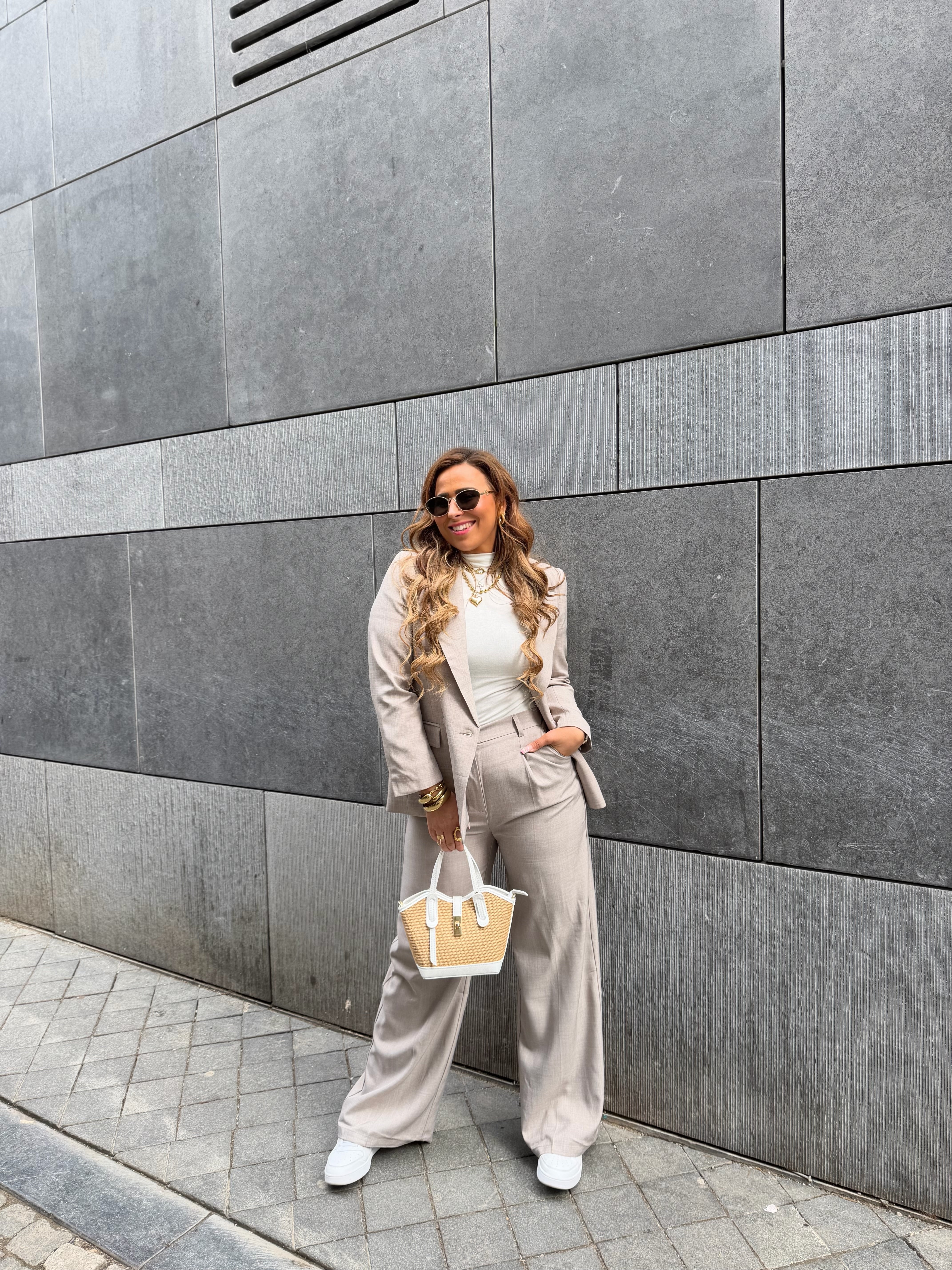 Forever Mine Blazer Taupe