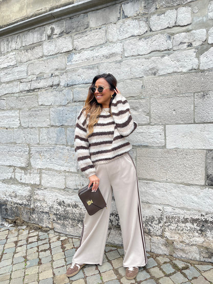 Stripes All Around Beige - MyBajka