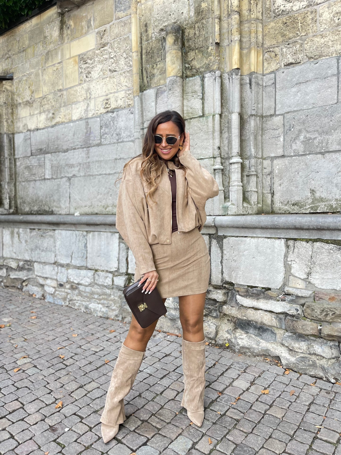 Get It Girl Jacket Beige