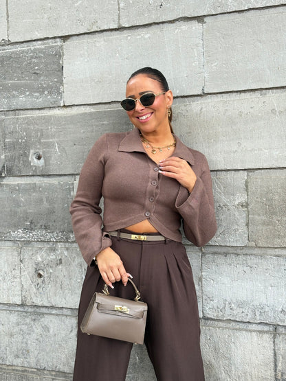 My Precious Fall Top Brown