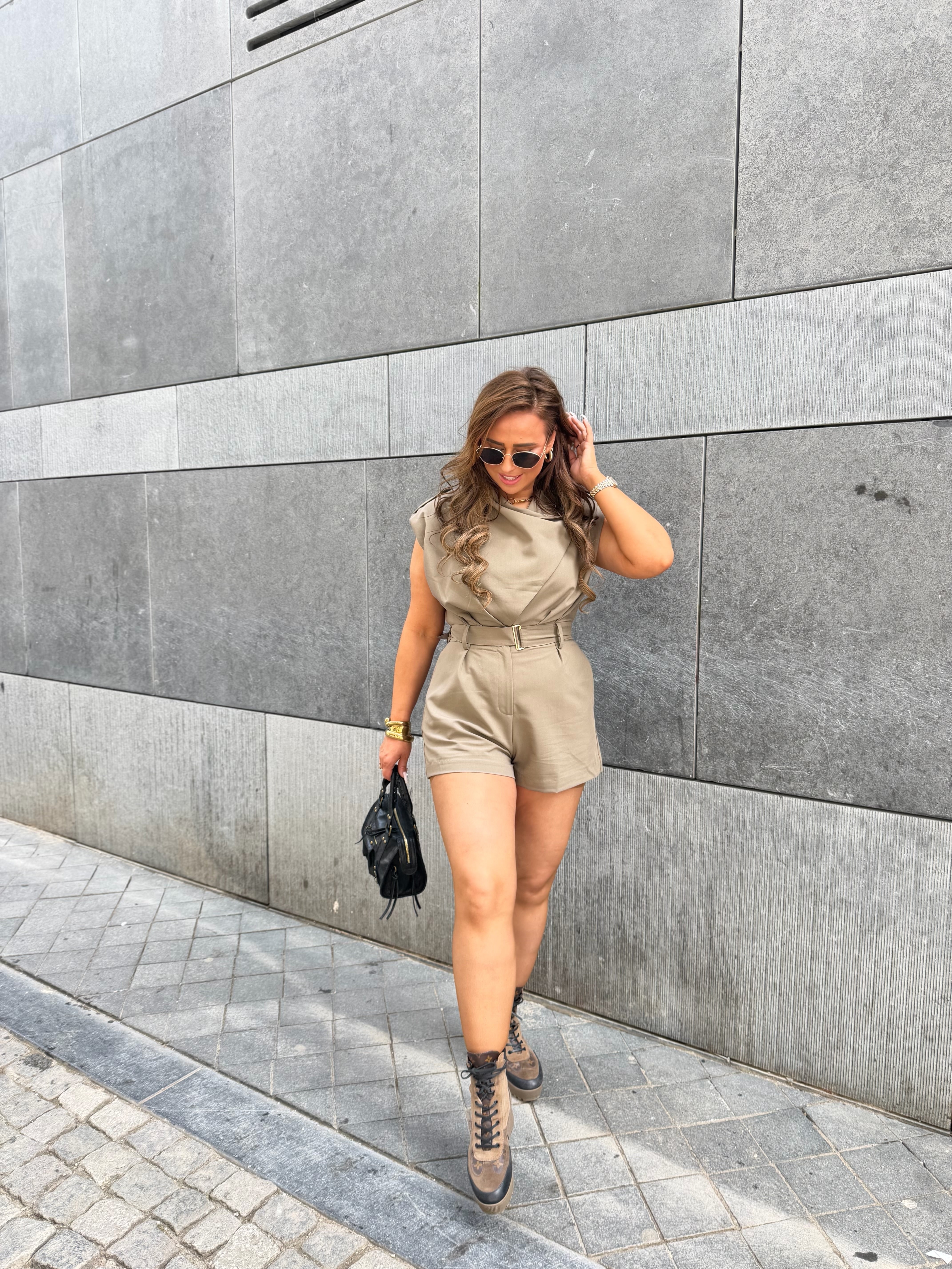 Demi Jumpsuit Khaki