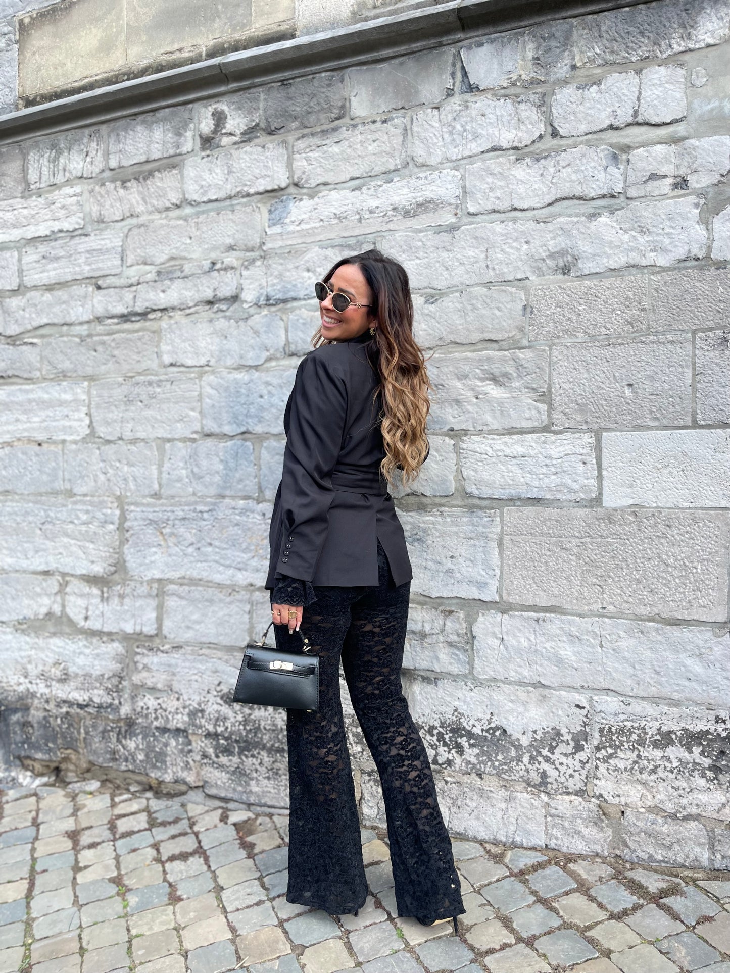 Midnight Lover Lace Pants Black - MyBajka