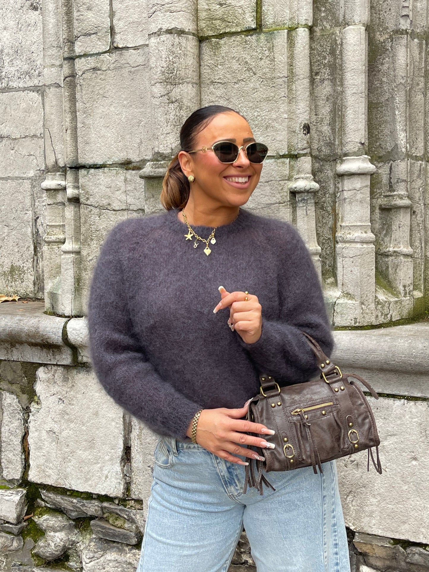 Winter Magical Days Blue/Grey