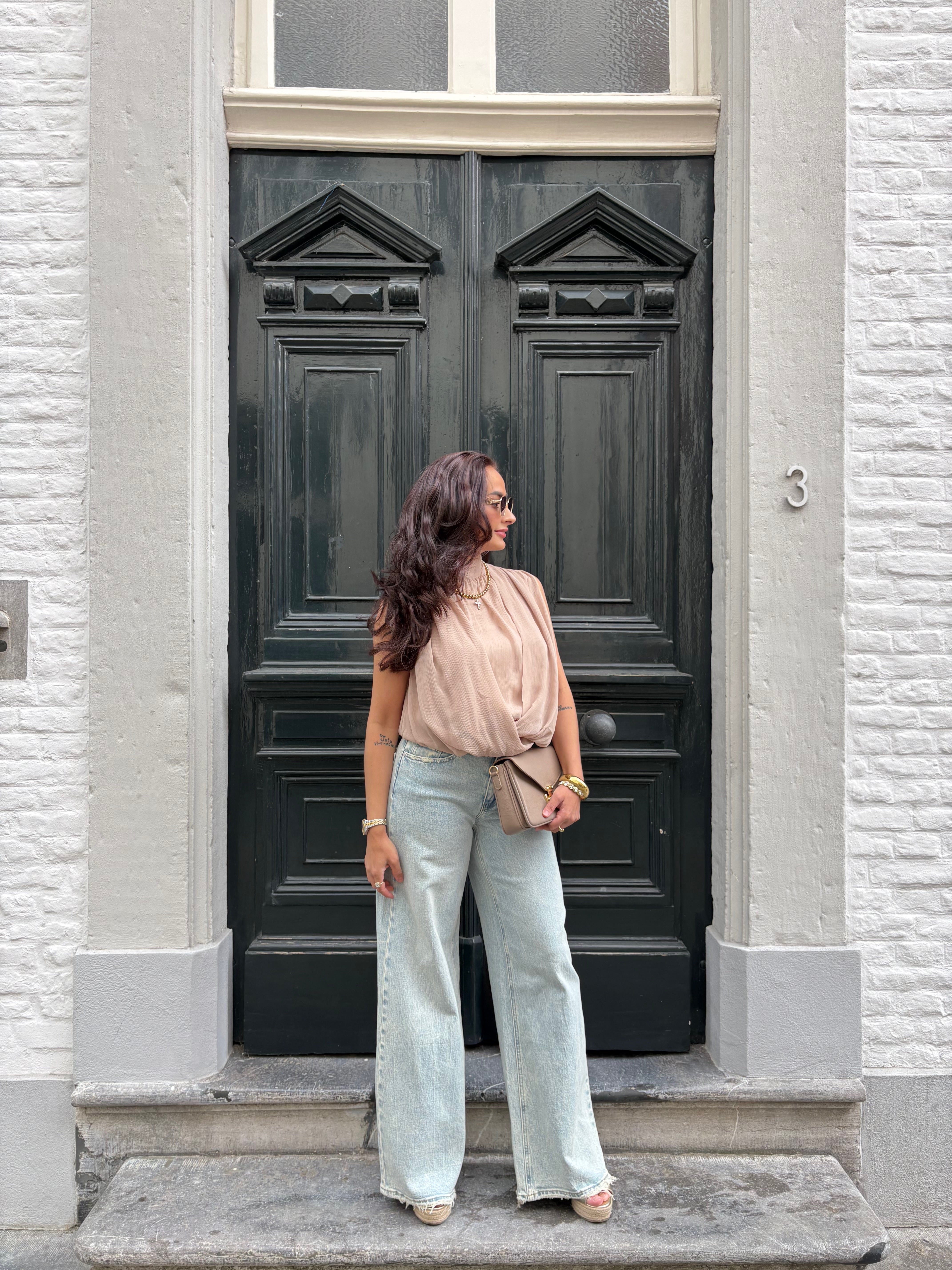 Dreamy Top Beige