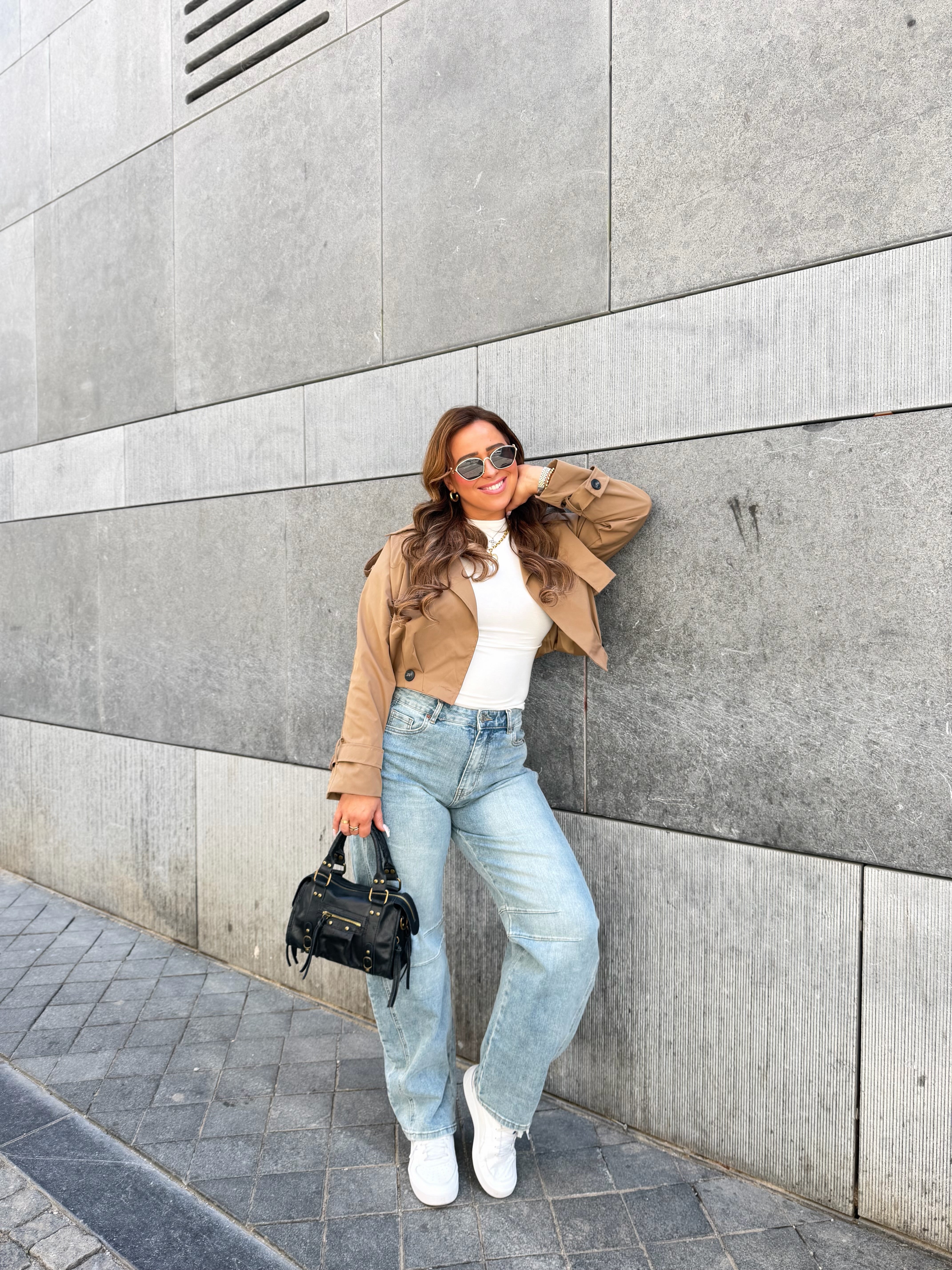 Trenchy Camel Short