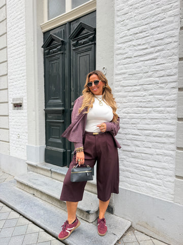 Hey Lover Burgundy
