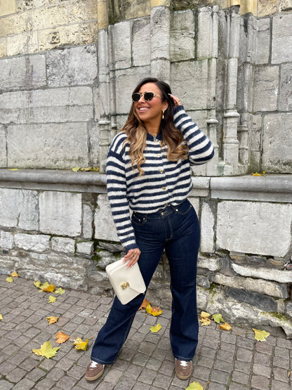 My Heart Stripes Blue