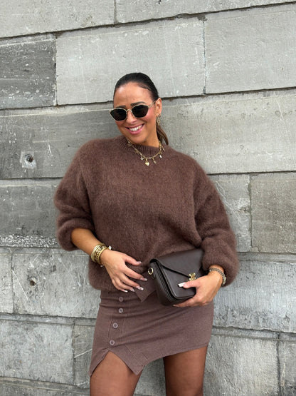 My Precious Fall Skirt Brown