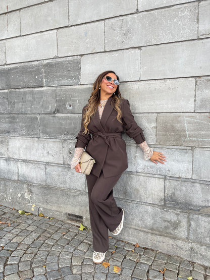 Love Story Blazer Brown