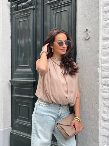 Dreamy Top Beige