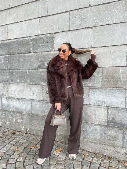 Magical Faux Fur Brown