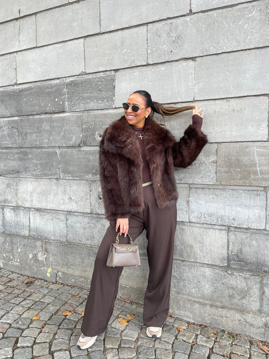 Magical Faux Fur Brown
