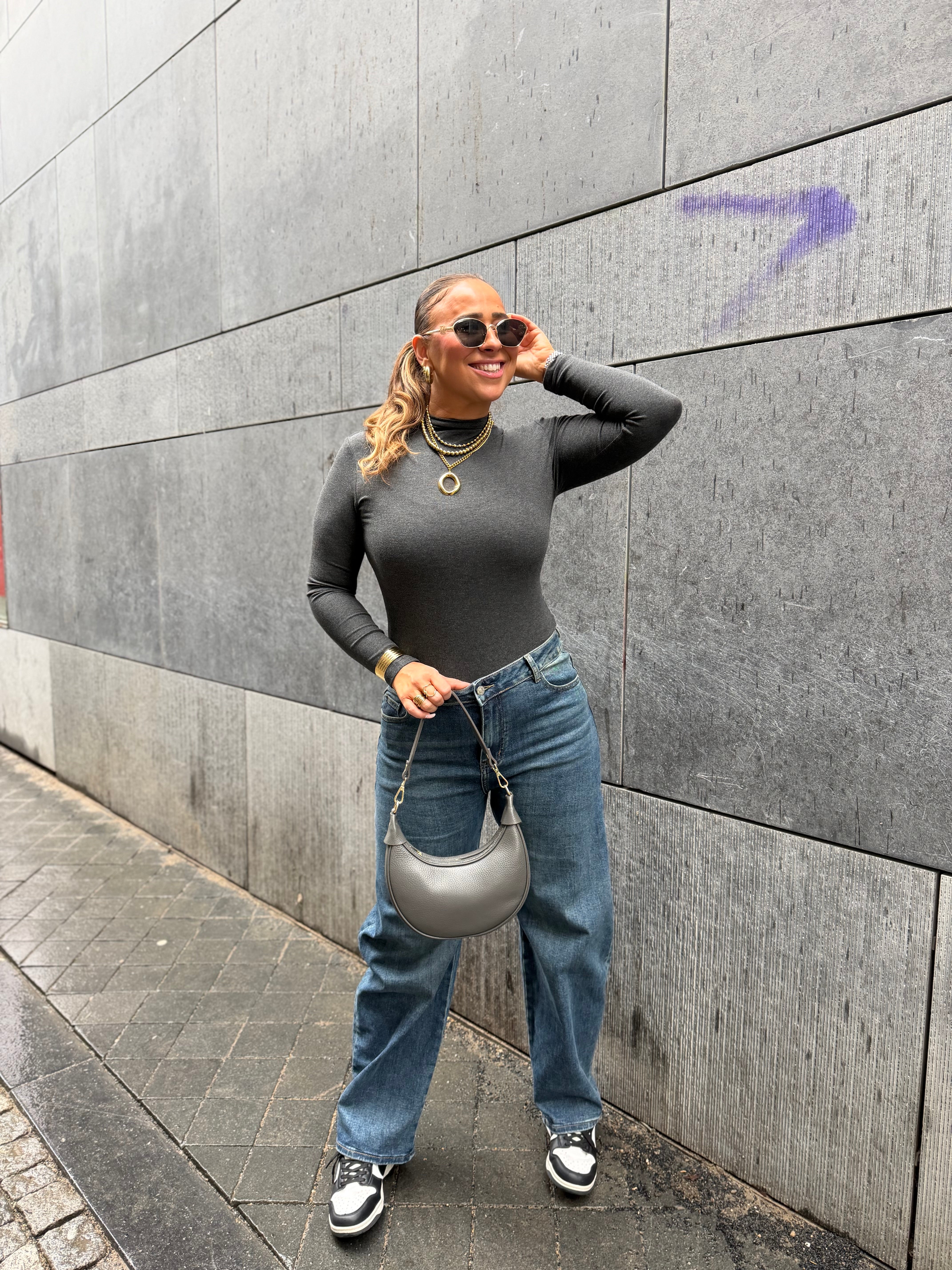 Ballon Jeans Dark Blue Short Fit