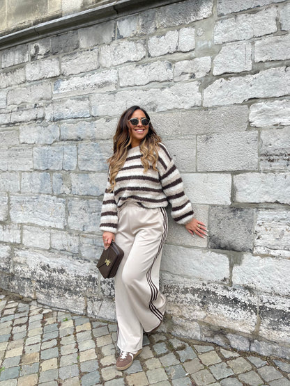 Stripes All Around Beige - MyBajka