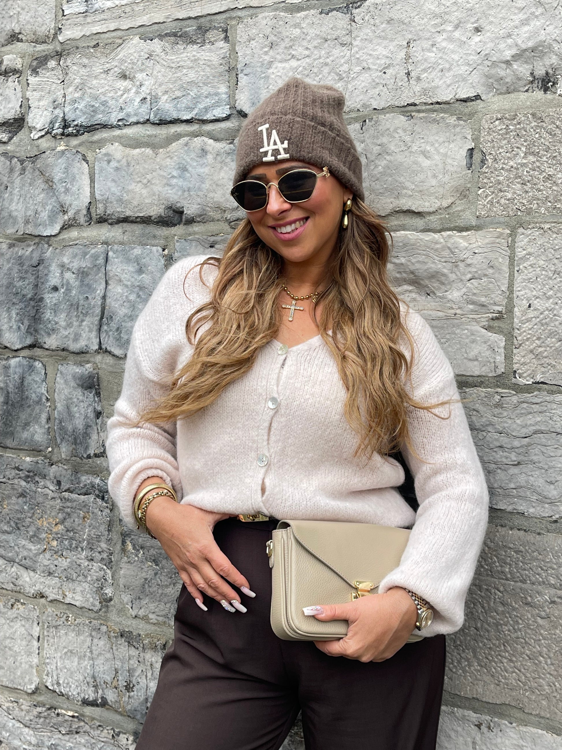 Love The Vibes Cardigan Pearl - MyBajka