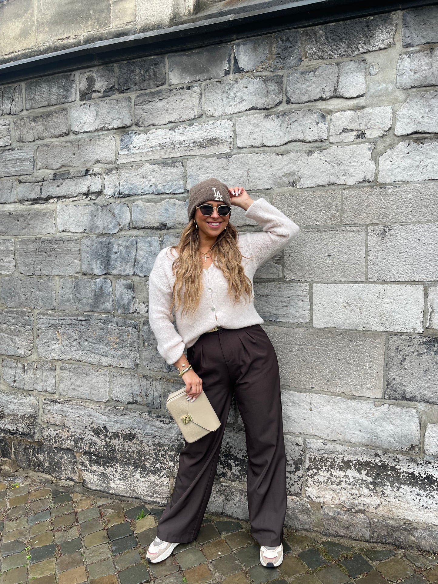 Love The Vibes Cardigan Pearl - MyBajka