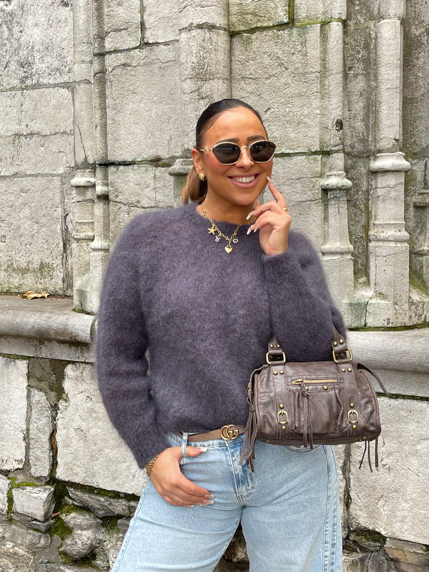 Winter Magical Days Blue/Grey