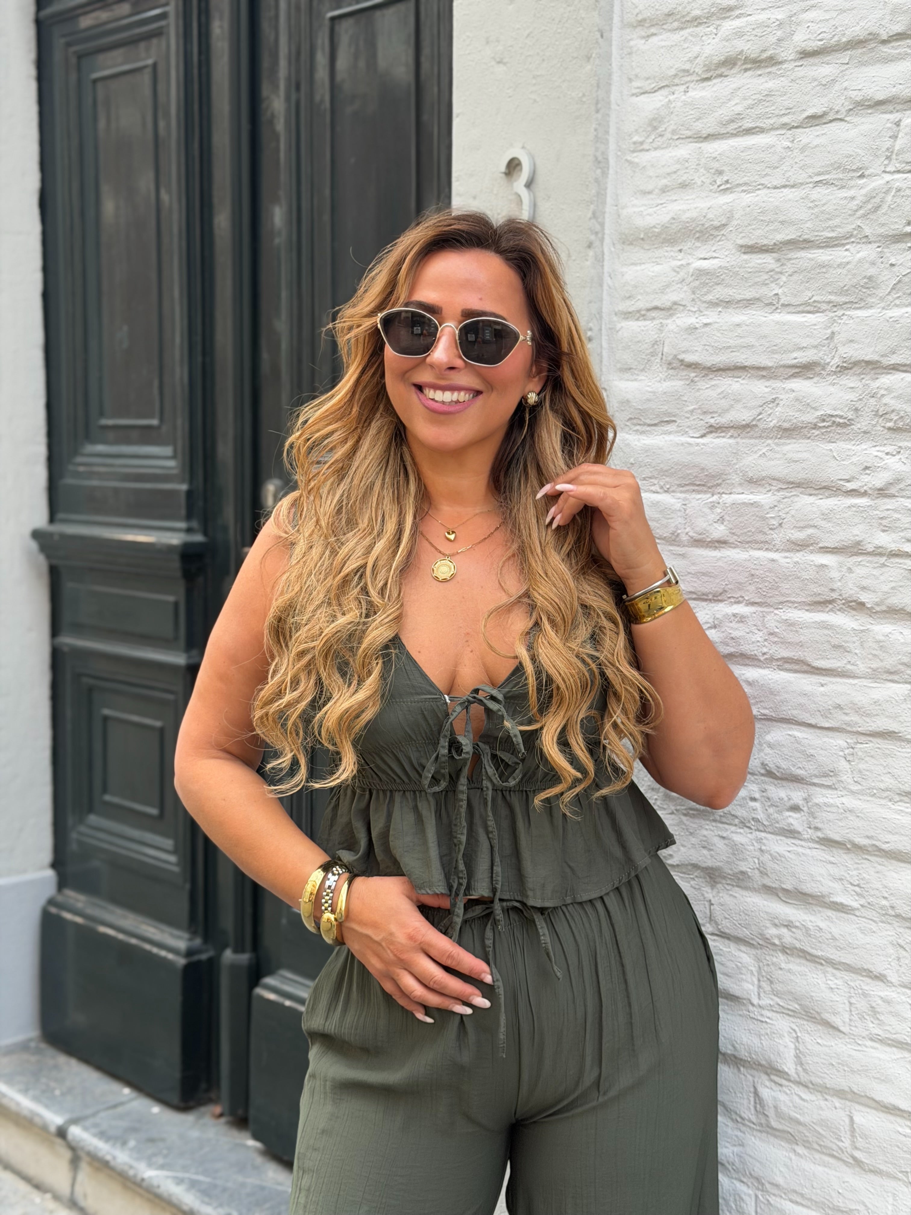 Vibing All Summer Khaki