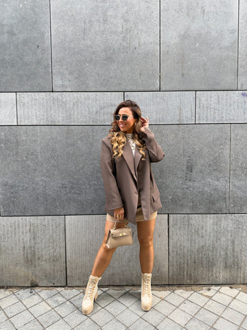 Into The Mood Blazer Brown