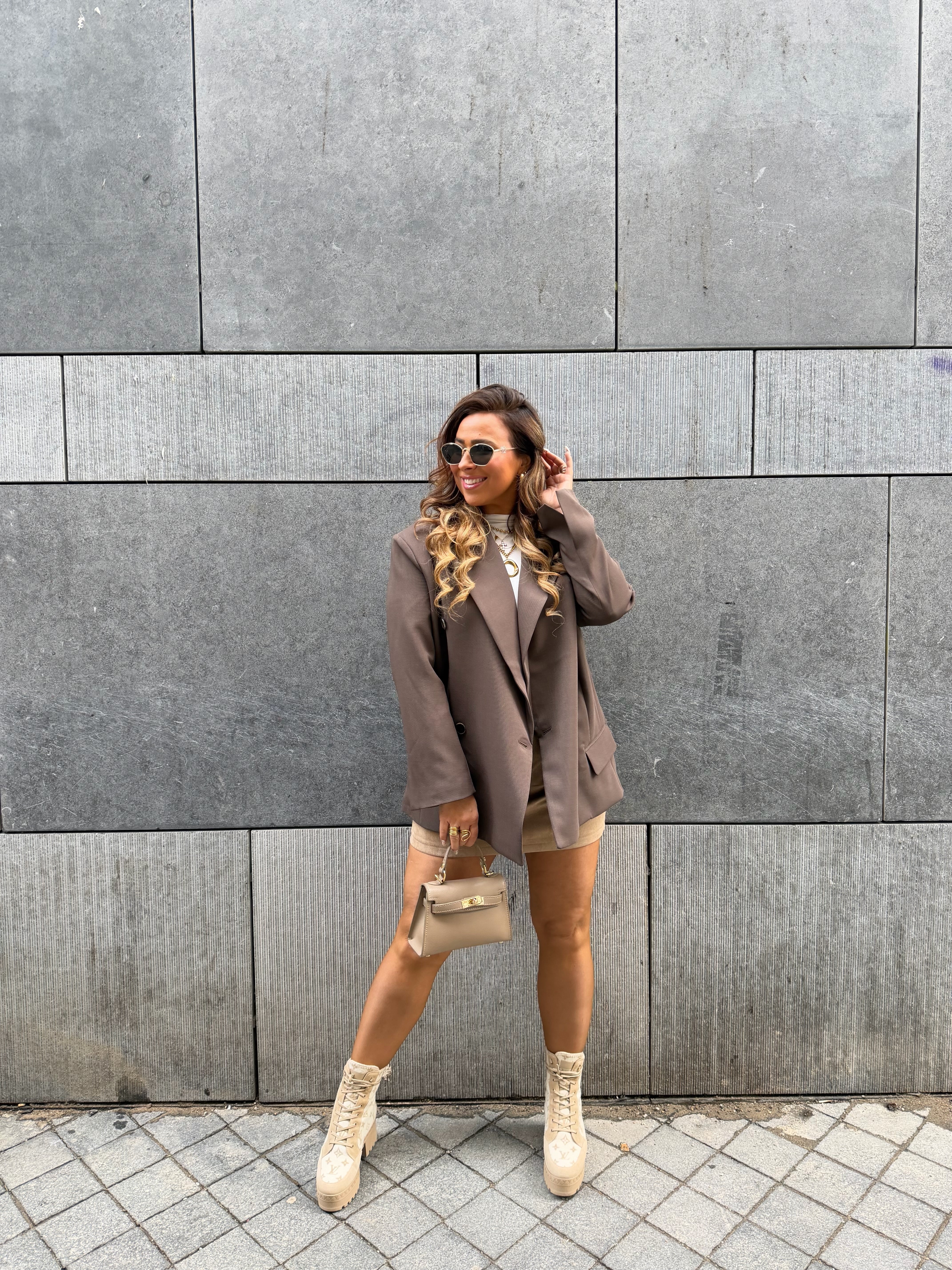 Into The Mood Blazer Brown