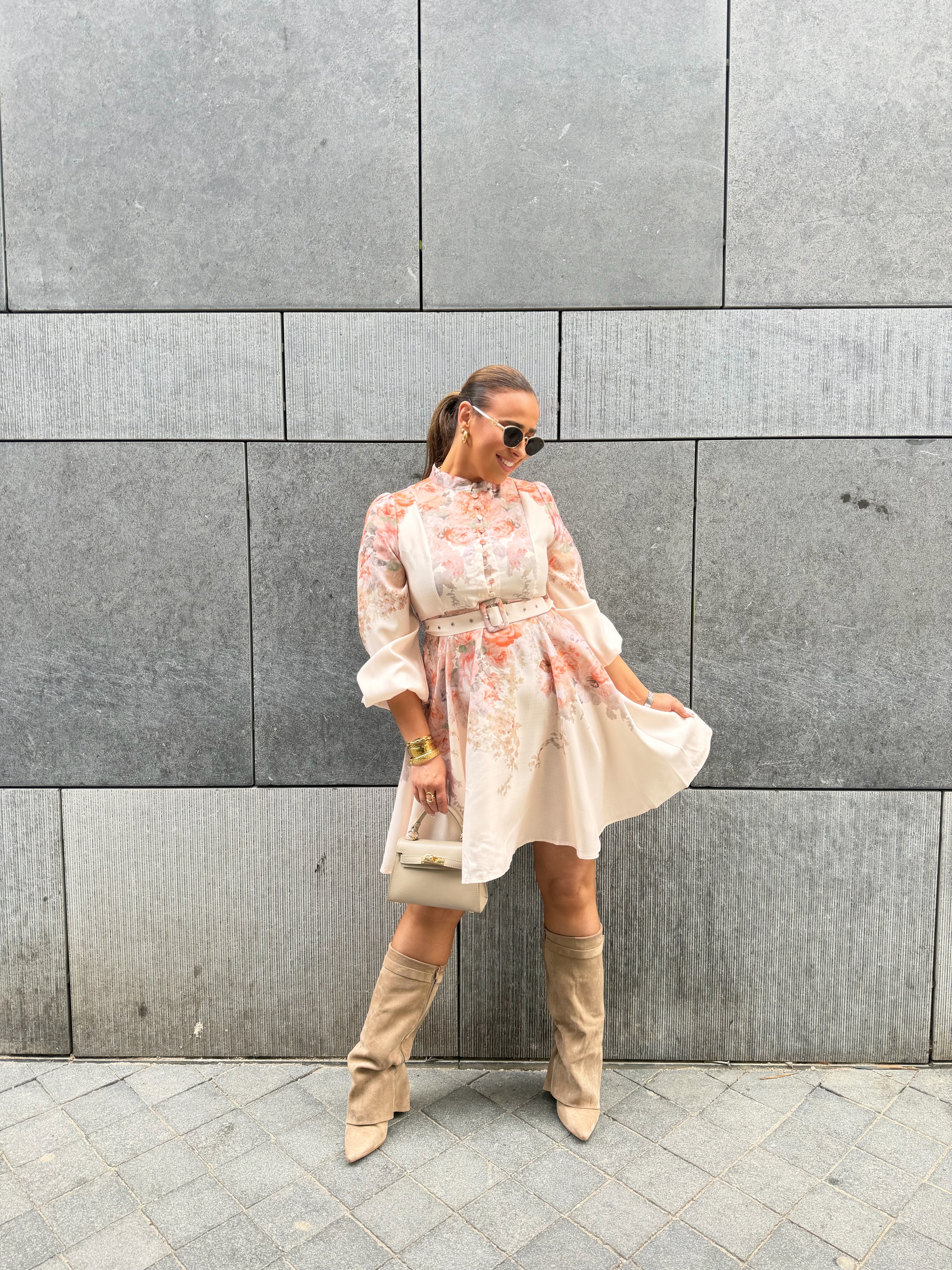 Loonly Lover Dress Orange