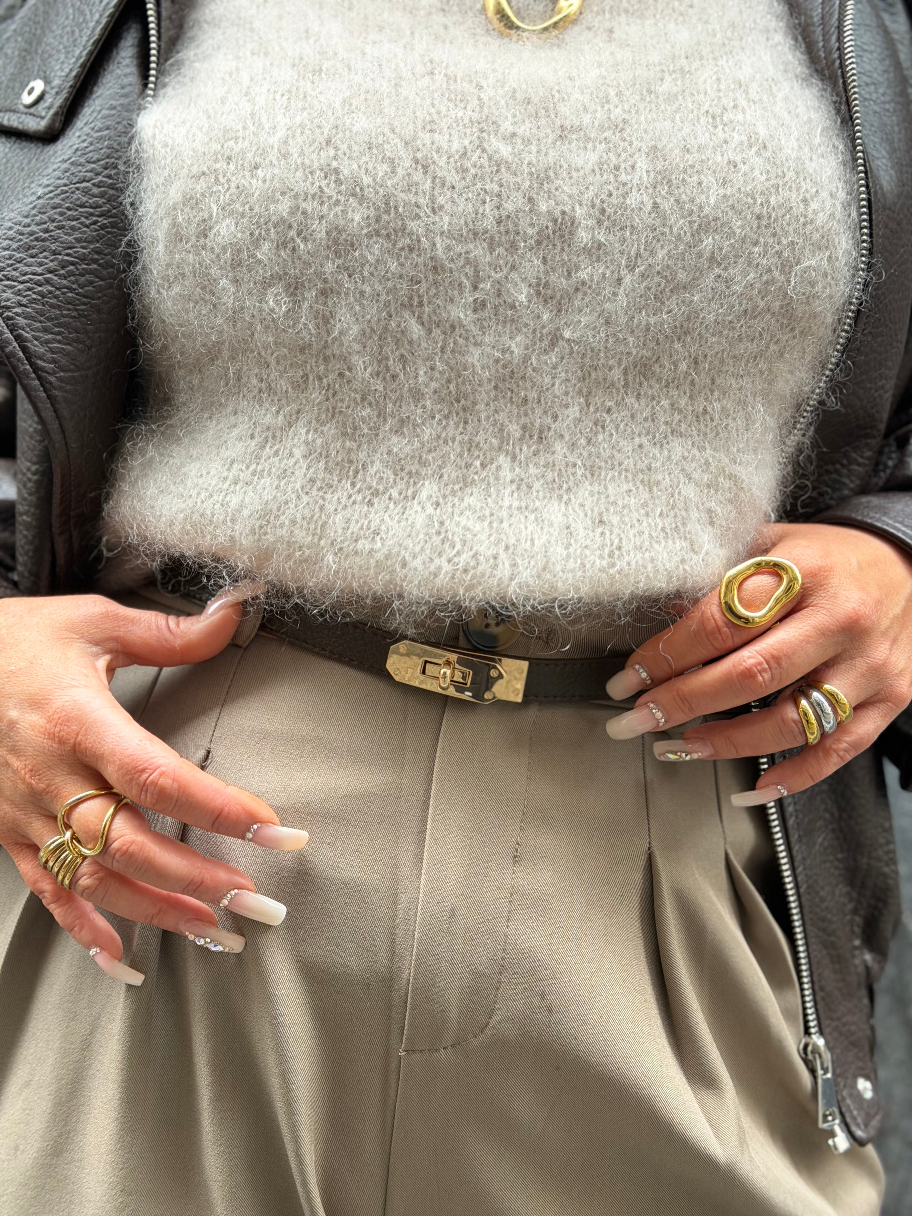 Love Story Belt Brown