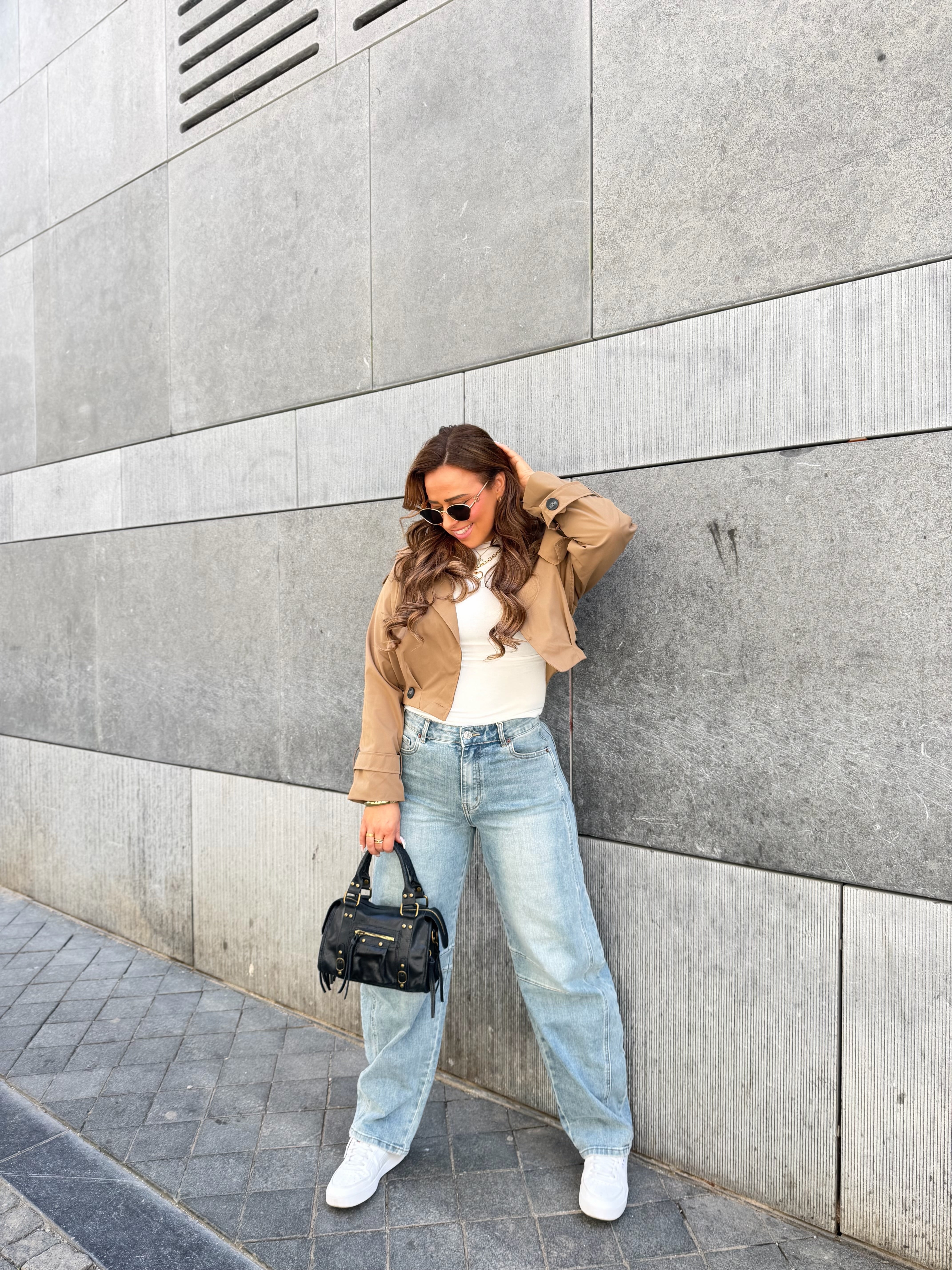 Trenchy Camel Short