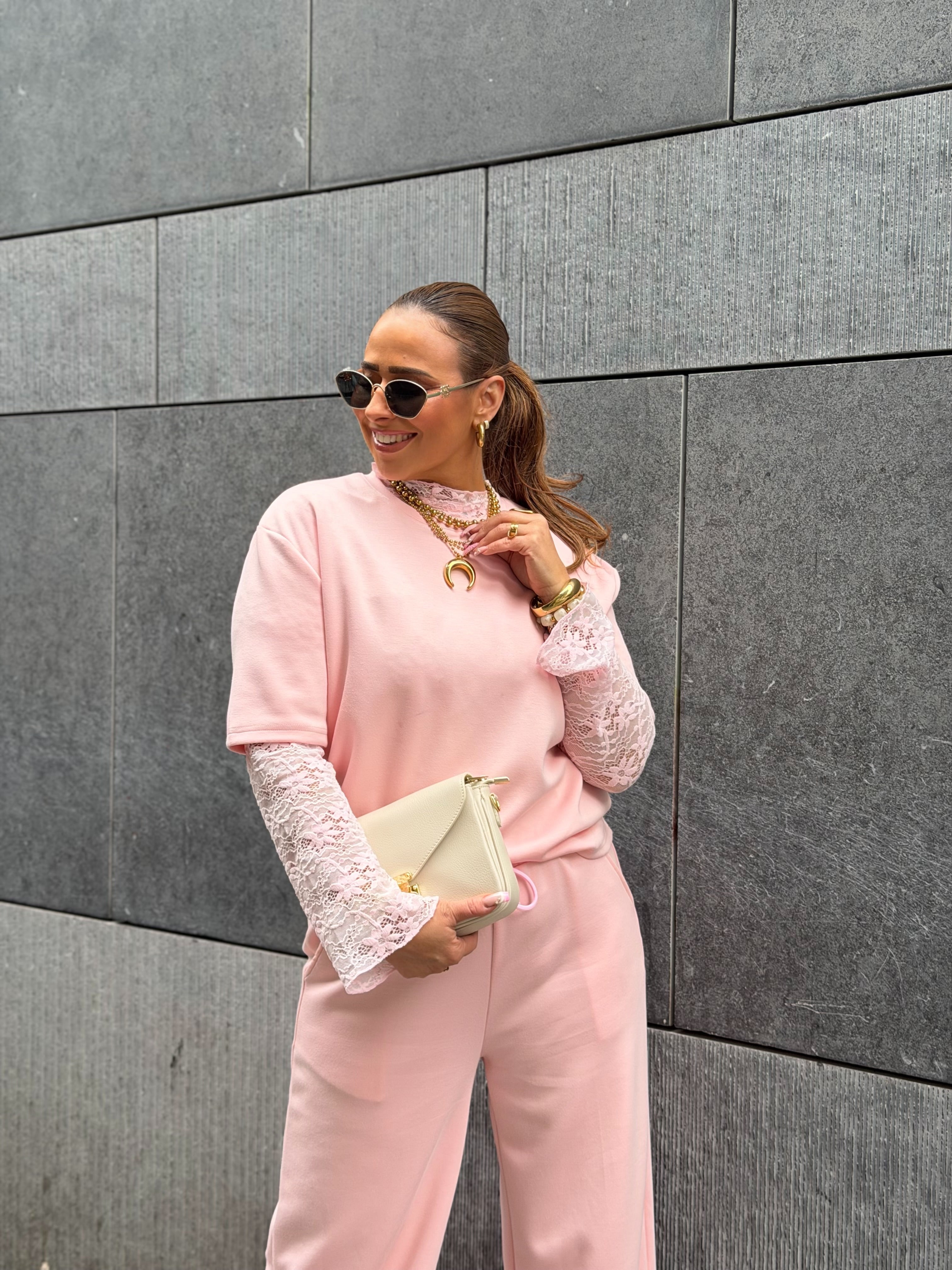 Comfy Girl Set Pink