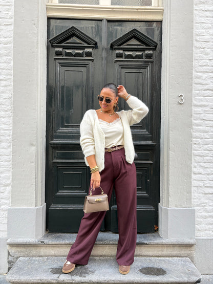 Love The Vibes Cardigan White