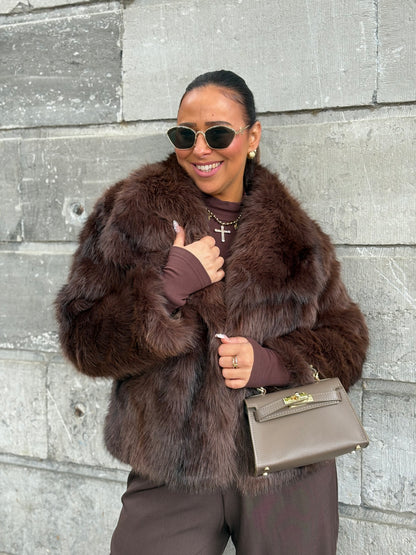 Magical Faux Fur Brown