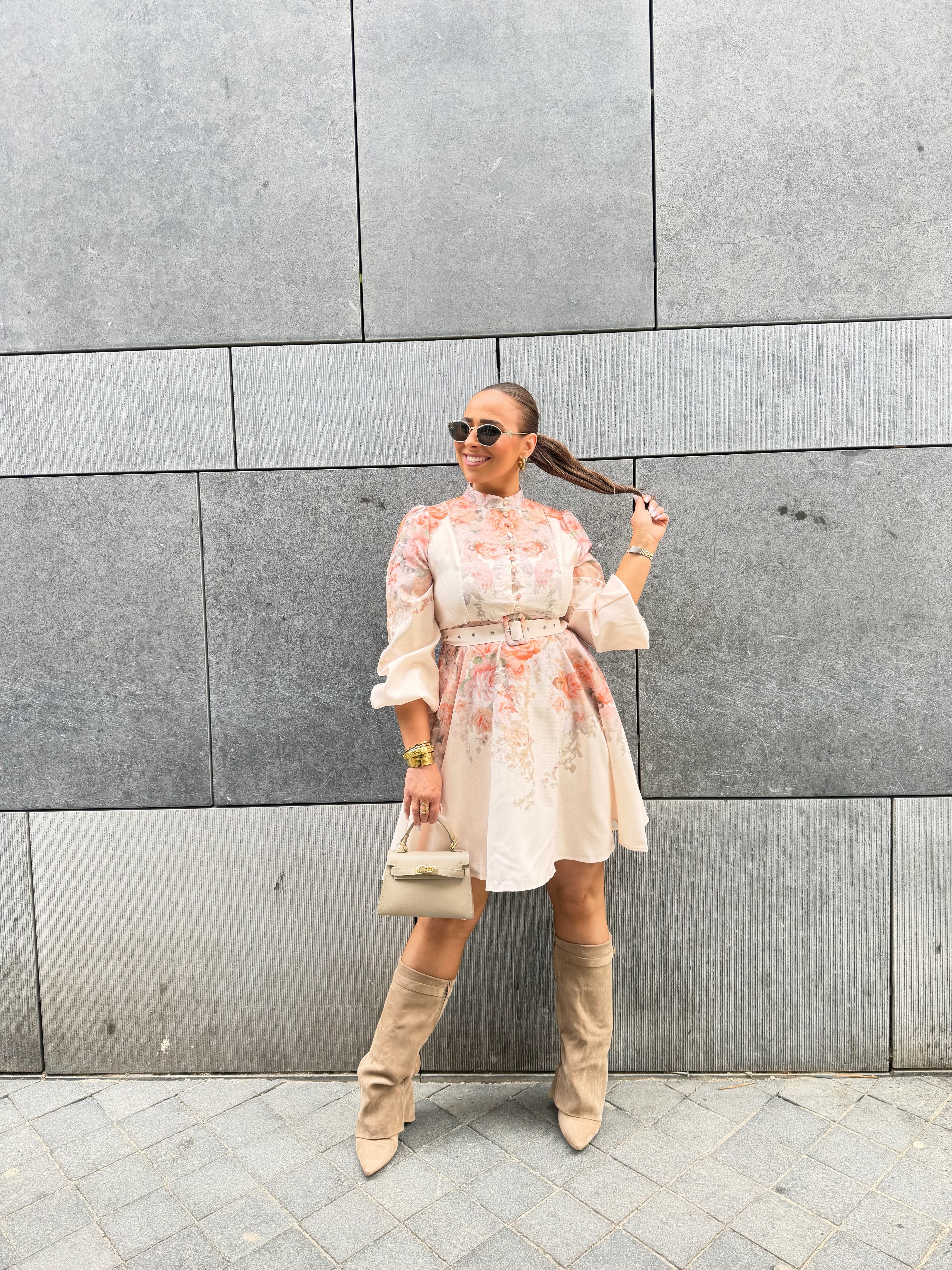 Loonly Lover Dress Orange