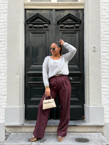 Love The Vibes Cardigan Grey