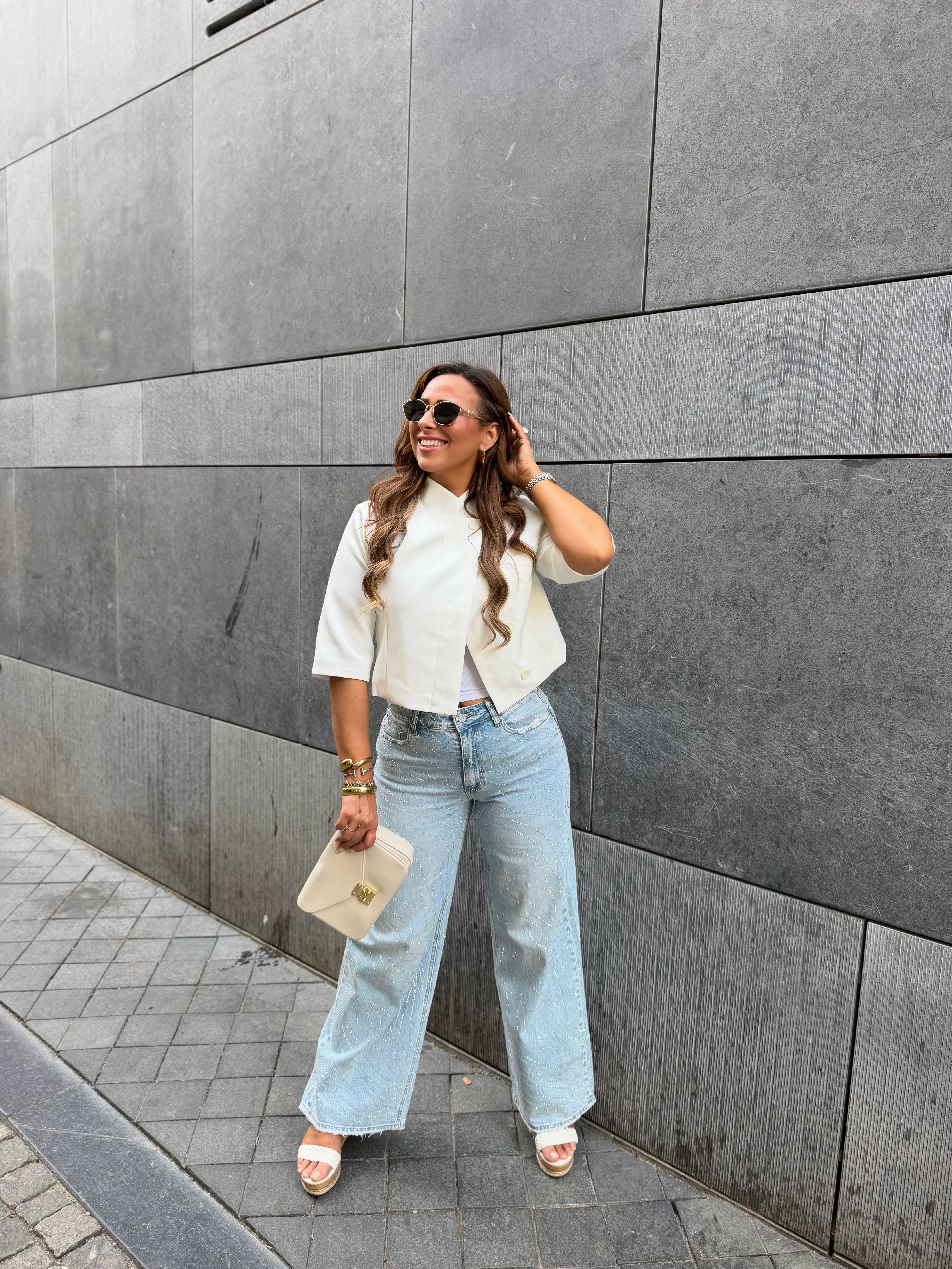 Lilly White Blazer