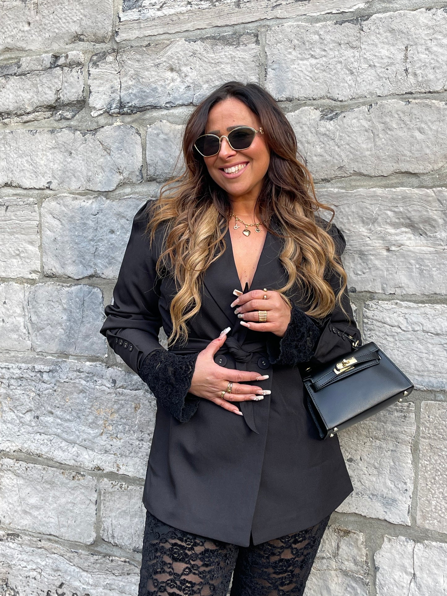 Midnight Lover Lace Pants Black - MyBajka