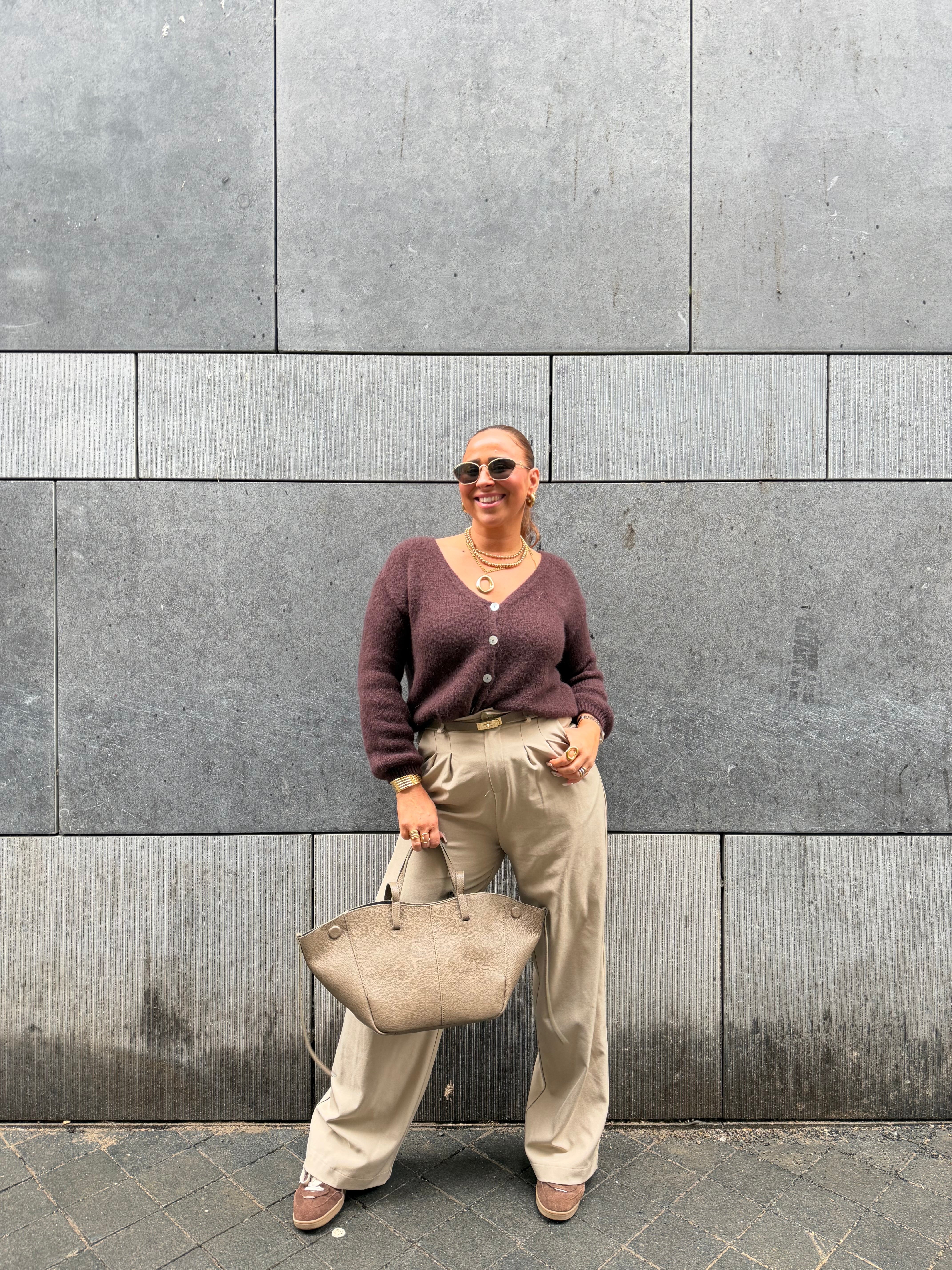 Love The Vibes Cardigan Brown