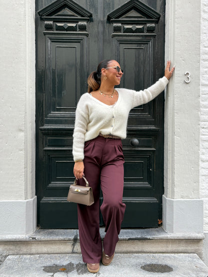 Love The Vibes Cardigan White
