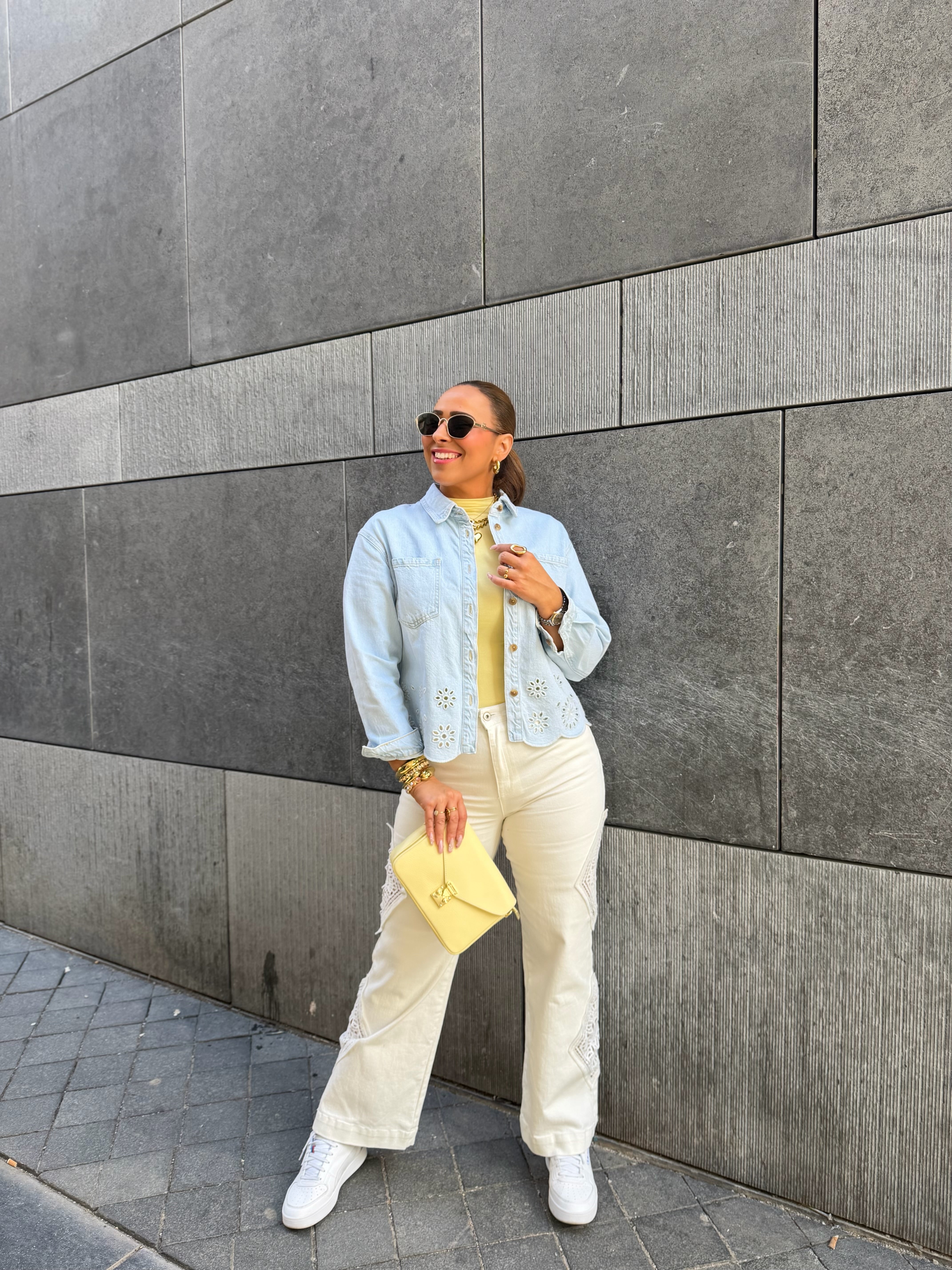 Boho Jeans White