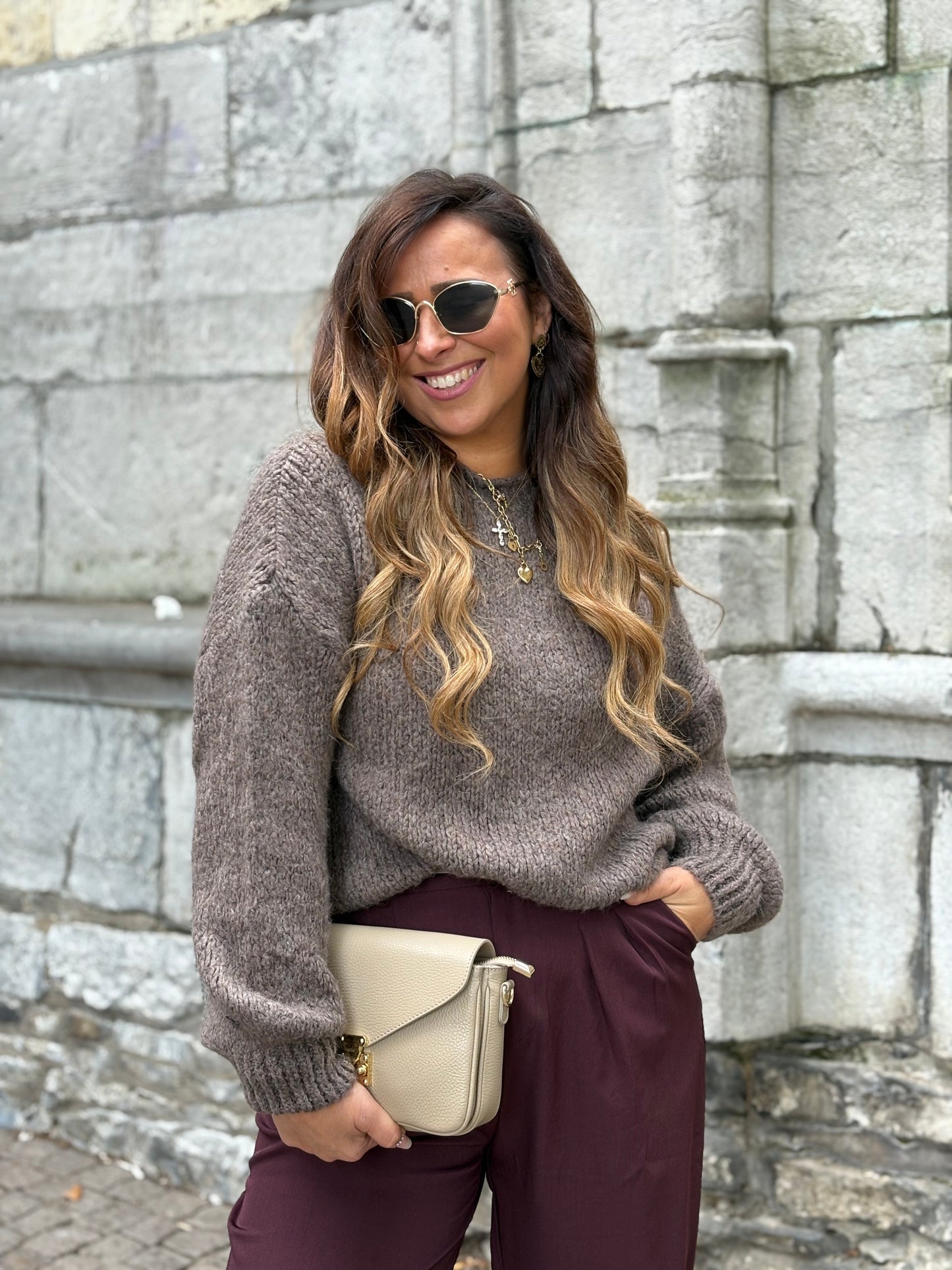 Naomi Sweater Taupe