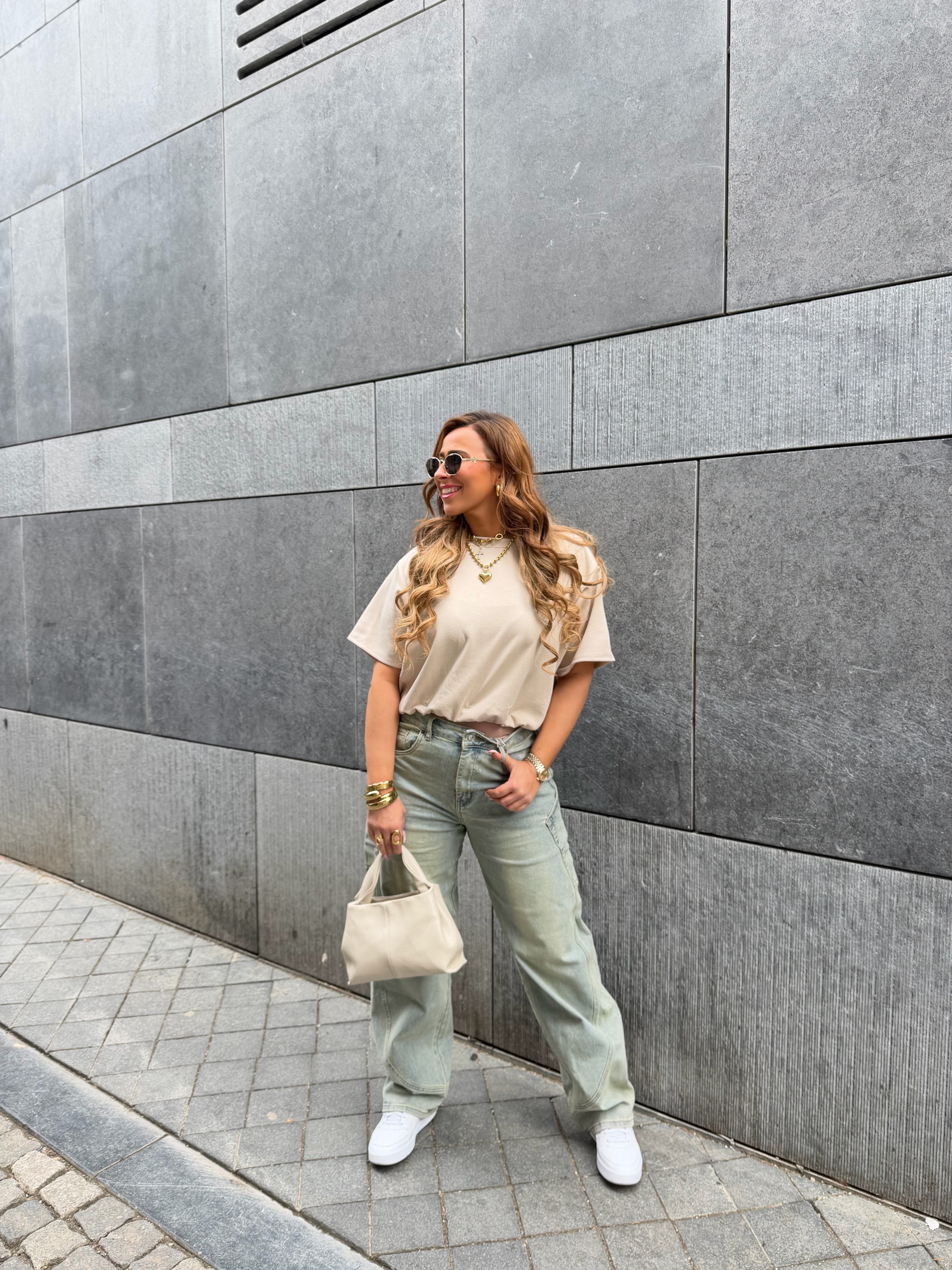Jeans Balloon Denim Wood