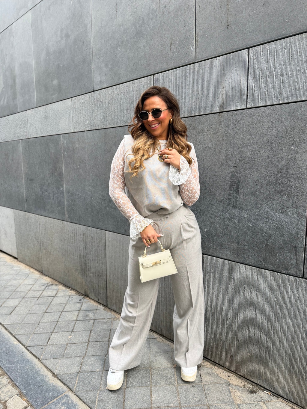 That Spring Feeling Top Grey