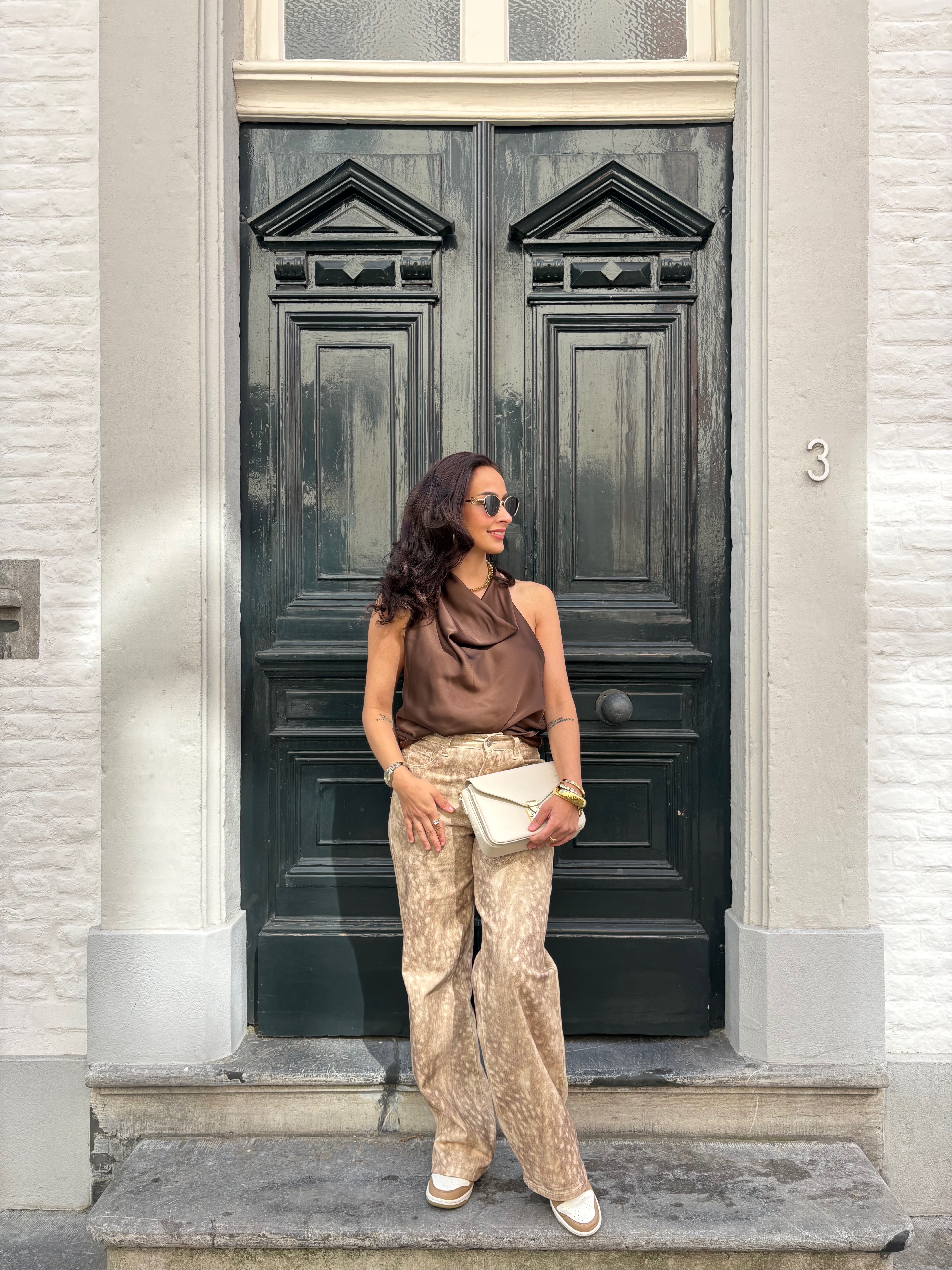 Desire Top Brown